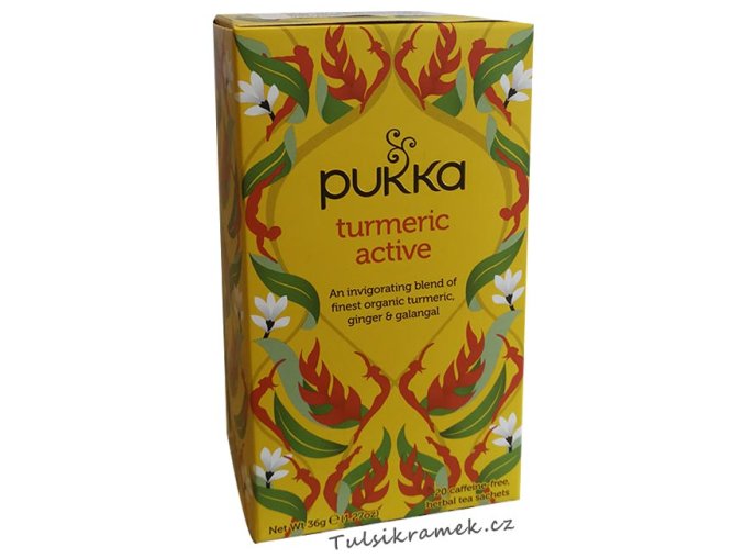 pukka ajurvedsky caj turmeric active