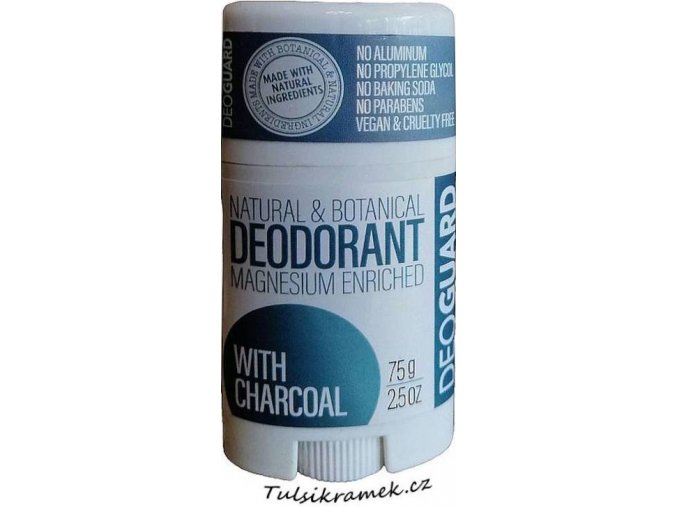 Deoguard deodorant neparfemovany s černym uhlim