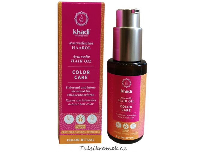 khadi vlasovy olej color care