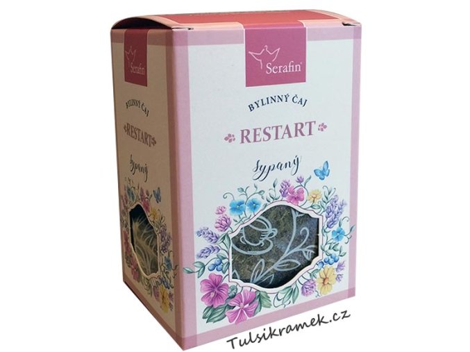 serafin restart bylinný čaj sypaný