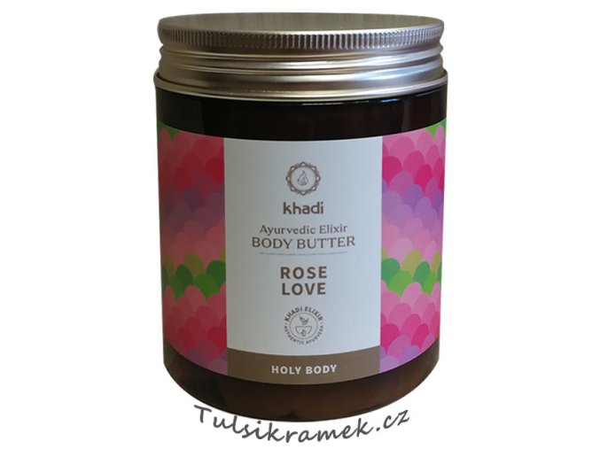 body butter rose love