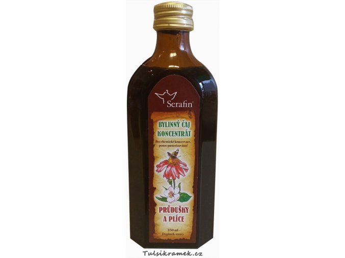 ČAJOVÝ KONCENTRÁT - PRŮDUŠKY A PLÍCE 250ml