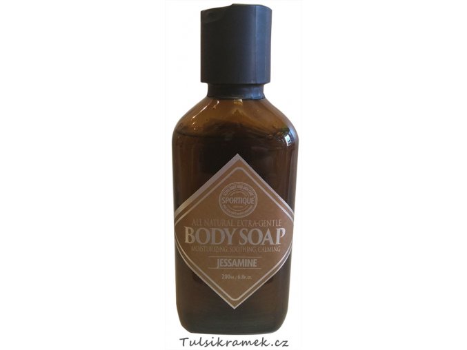 BODY SOAP - JASMÍN -PŘÍRODNÍ OBL. A TĚLOVÉ MÝDLO 200 ml