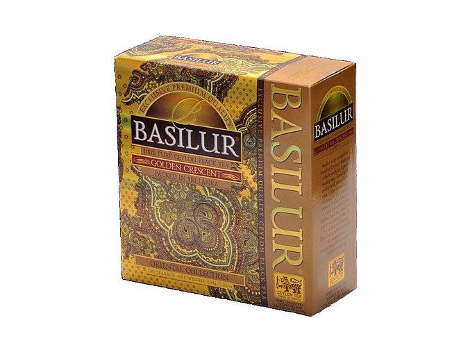 Basilur Golden Crescent 100x2g nepřebal