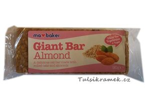 GIANT BAR OBŘÍ OVESNÁ TYČINKA MANDLOVÁ 90g