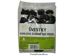 ŠVESTKY ASHLOCK SUŠENÉ BEZ PECEK 100g