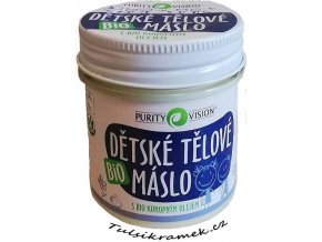 purity vision detske telove maslo 120ml