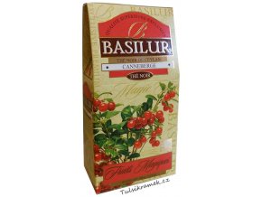 basilur cerny caj brusinka black tea cranberry