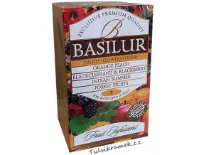 basilur fruit infusions volume 1 směs ovocnych caju