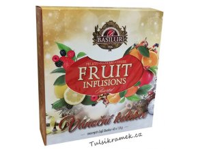 basilur vanocni smes ovocnych caju fruit infusions 40 sacku