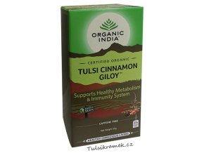 organic india tulsi se skorici a amritou