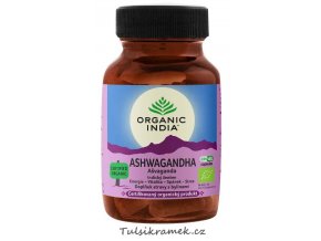 organic india ashwagandha asvaganda kapsle