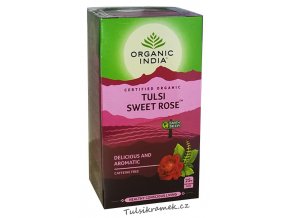 organic india tulsi sladka ruze