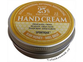 KRÉM NA RUCE A NEHTY S 25%  BAMB.MÁSLA - MED 75 ml