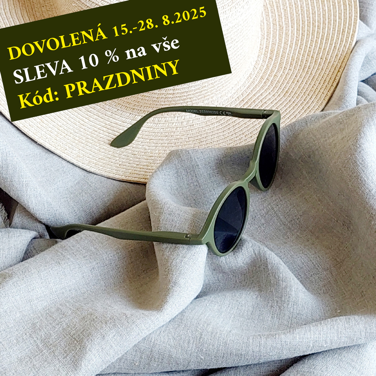 Máme právě pár dní dovolenou - a vy SLEVU!