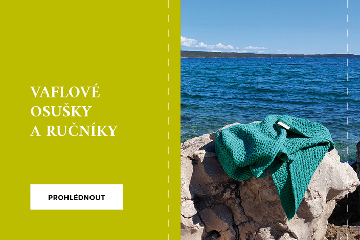 Vaflové ručníky a osušky