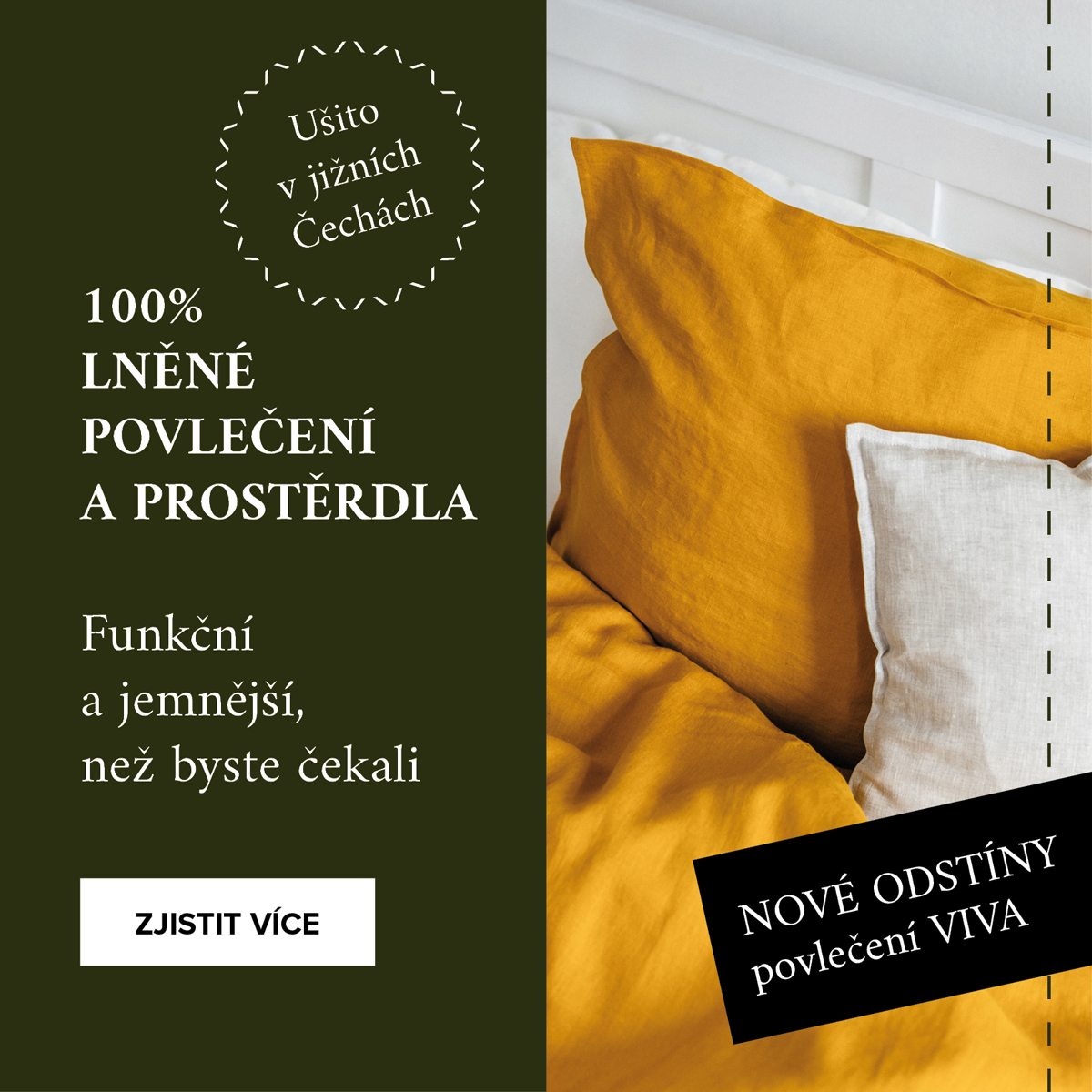 LNĚNÉ POVLEČENÍ
