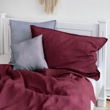 lnene povleceni tululum COMFORT wine 1