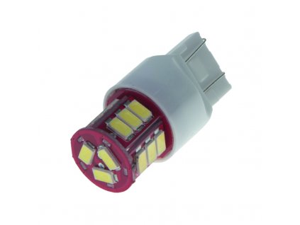 LED T20 (7443) bílá, 12-24V, 18LED/5730SMD
