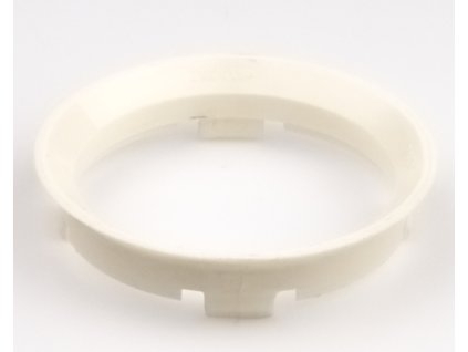 Kroužek vymezovací 63,3 / 58,2 (ADX6), plast, bílá, přesah kužele 7mm
