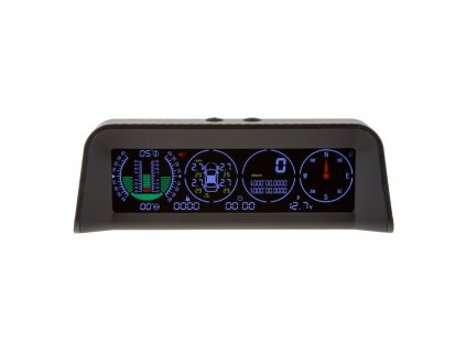 x Palubní DISPLEJ 5,2" LCD, TPMS, GPS měřič rychlosti s vestavěným víceosým gyroskopem