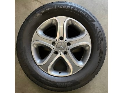 Bazar. komplety 7,5x18 5/130 ET63 Original Mercedes G, zimní Hankook W320 265/60R18 114H