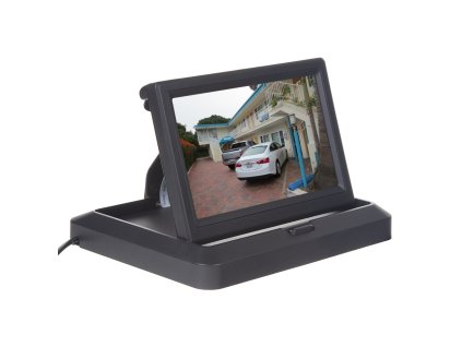 Výklopný monitor 5" černý na palubní desku