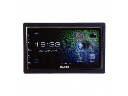 GRUNDIG 2DIN DAB+ / FM autorádio / 6,8" displej / USB / Bluetooth / Apple CarPlay / Android Auto