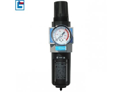 Güde 3/8" redukční ventil/odlučovač vody s filtrační vložkou - GU41083