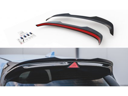Maxton Design prodloužení spoileru ver.2 pro Hyundai i30 N Mk3, černý lesklý plast ABS