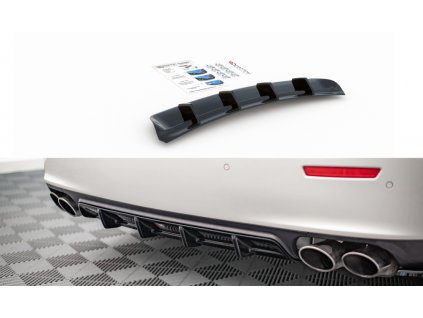 Maxton Design vložka zadního nárazníku pro Maserati Ghibli Mk3, carbon-Look