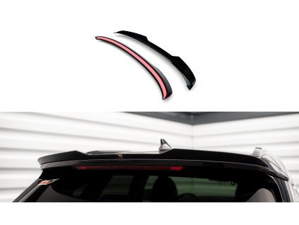 Maxton Design prodloužení spoileru pro Hyundai Tucson Mk4, černý lesklý plast ABS