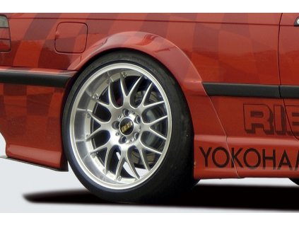 Rieger lem blatníku widebody II pro BMW řada 3 E36 kabriolet, kupé, GFK (laminát), mont. strana pravá