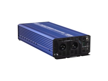 Sinusový měnič napětí z 24/230V + USB, 4000W