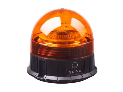 AKU LED maják, 39xLED oranžový, magnet, ECE R65