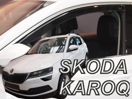 Plexi Škoda Karoq 5dv 2017r přední (2427)