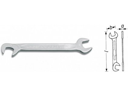 Oboustranný plochý klíč 440 -10 Hazet - HA020065
