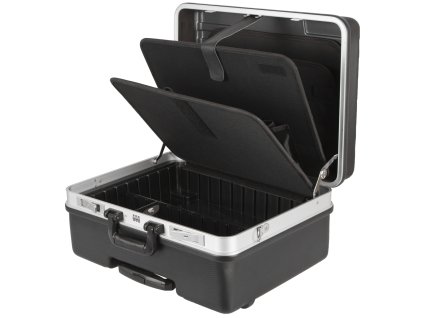 Kufr na nářadí na kolečkách, ABS, 500 x 400 x 255 mm - AH15021