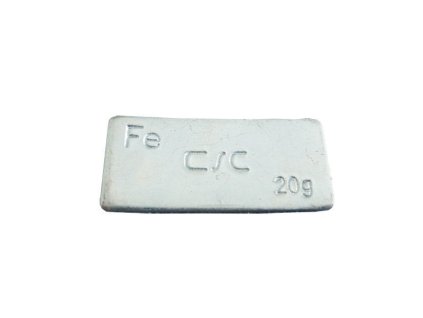 Nalepovací závaží pro alu disky FEC 20 g, pozinkované - F3404