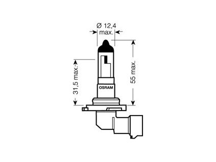 OSRAM 12V HB4 51W standard (1ks)