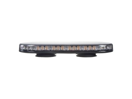 SLIM rampa oranžová, 42LEDx3W, magnet, 12-24V, 365mm, ECE R65 R10