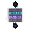 Wifi LED banner – plnobarevný displej s vysokým jasem 21,5 cm x 19,5 cm