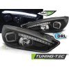 Přední světla s LED denními světly Ford Focus MK3 15- černá