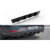 Maxton Design vložka zadního nárazníku pro Seat Leon Cupra Mk3 Facelift, carbon-Look, Combi