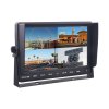 AHD monitor 10" s kvadrátorem a s 4x4PIN vstupy, DVR