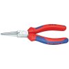 Rovné kulaté kleště 140 mm Knipex typu Langbeck chromované - 3035140