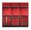 Sestava PROFI RED dílenského nábytku 2040 x 495 x 2000 mm - RTGS1300NA