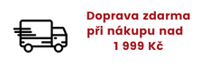 Doprava zdarma nad 1 999 Kč
