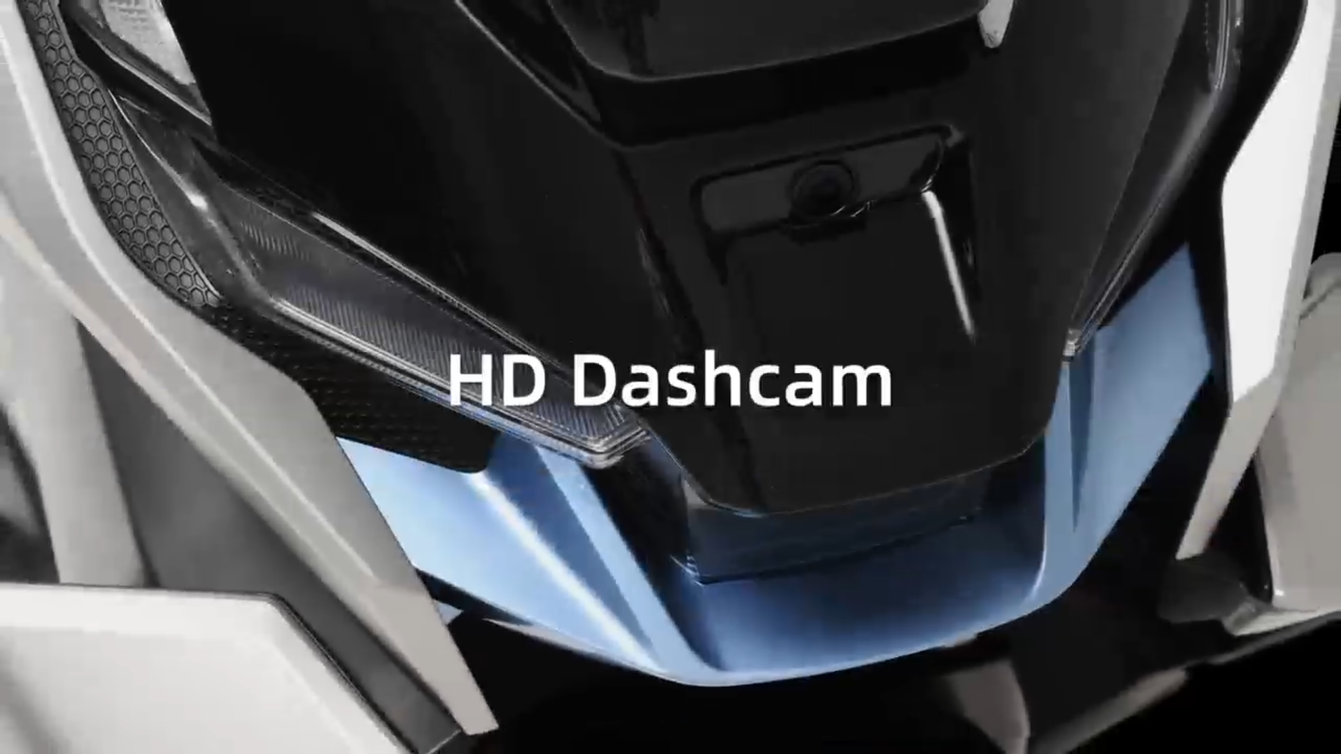 Přední kamera 720p skútru NEXY+ 125 ccm