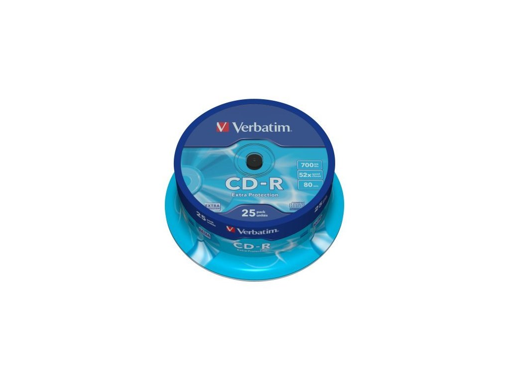 VERBATIM CD-R(25-Pack)Spindle/Extra Protection/DL/52x/700MB